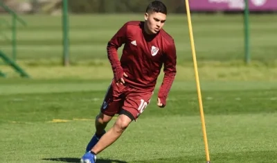 Juan Fernando Quintero, jugador colombiano. 