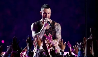 Adam Levine, vocalista de Maroon 5.