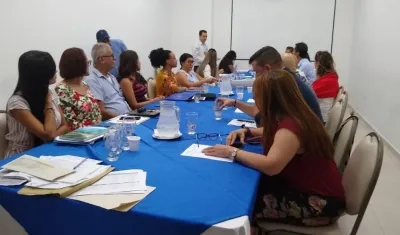 Reunión del Consejo Académico de la Universidad del Atlántico.