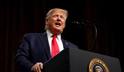 Donald Trump, presidente de los Estados Unidos.