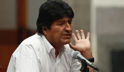El expresidente de Bolivia, Evo Morales.