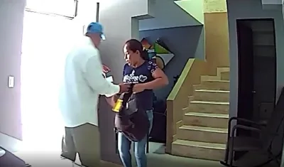 Ladrones forzaron puerta de vivienda