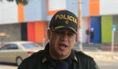 Jorge Pinzón, comandante operativo (E) de la Mebar.