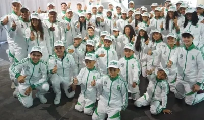 Integrantes de la edición 2018 del Team Barranquilla. 