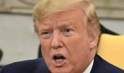 Donald Trump, presidente de los Estados Unidos.