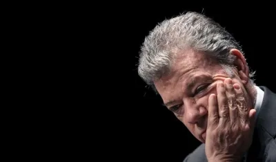 Juan Manuel Santos, premio nobel de paz y expresidente de Colombia.