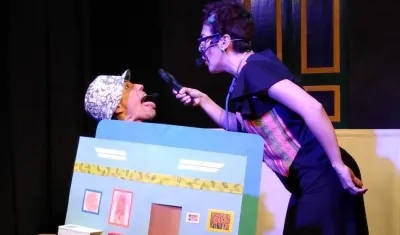 Actores de la obra 'Curioso libro'.