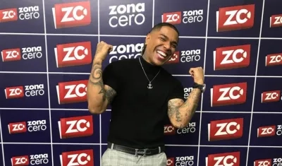 Rey Three Latino, cantante de champeta.