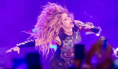 Shakira, cantante barranquillera. 