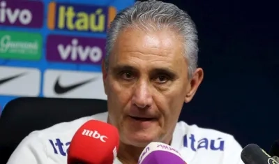 El seleccionador brasileño, Tite.