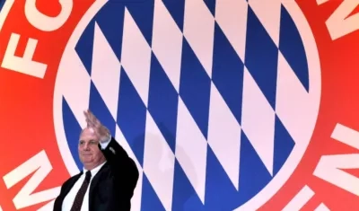 Uli Hoeness, presidente saliente del Bayern Múnich. 