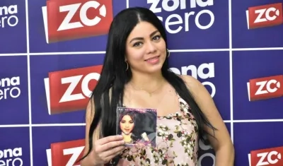 Alejah, cantante barranquillera.