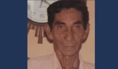César De la Cruz, adulto mayor extraviado.