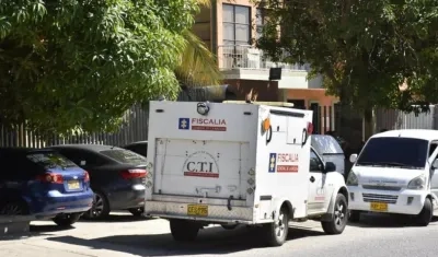 El CTI de la Fiscalía trasladó el cuerpo a Medicina Legal.