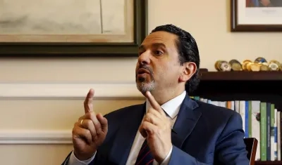 Miguel Ceballos, alto comisionado por la Paz.