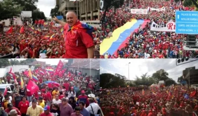 Imágenes de la manifestación.