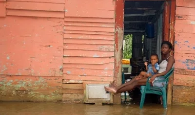 Antioquia, Bolívar, Atlántico, Magdalena y Cesar, concentran el mayor número de familias afectadas por el invierno en Colombia.