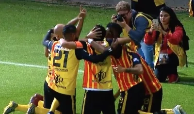 Celebración de los 'matecañas'.