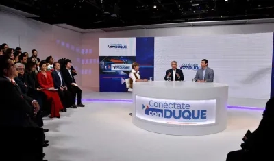 Presidente estrenó el espacio Conéctate con Duque.