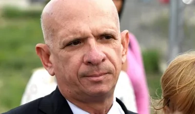  El exgeneral venezolano Hugo Armando Carvaja el pasado mes de septiembre a su salida de la prisión de Estremera (Madrid).