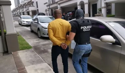 Julio César Racines Arroyo alías "el ingeniero", capturado en Costa Rica.