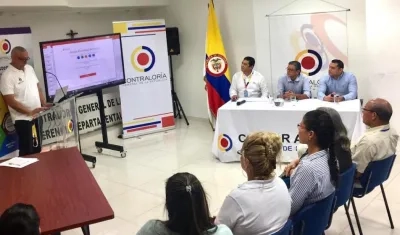 Rendición de cuentas de la CGR en el Atlántico.