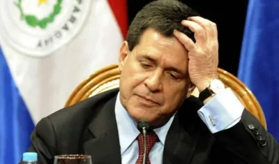 Horacio Cartes, expresidente paraguayo. 