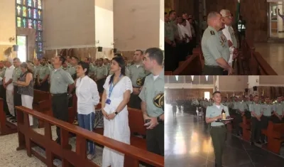 Misa de la Policía en la Catedral Metropolitana.