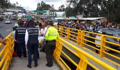 Bloqueo en la frontera