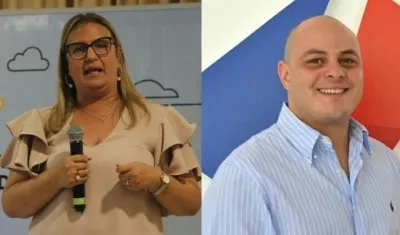 Bibiana Rincón y Libardo García.