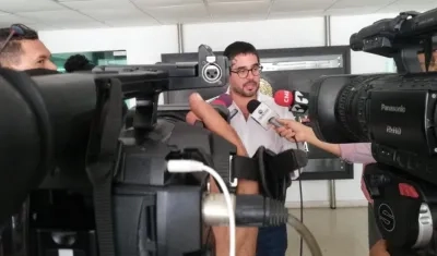 Secretario de Gobierno, Clemente Fajardo.