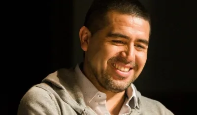 Juan Román Riquelme, exjugador argentino. 
