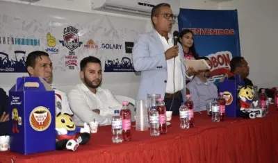 Carlos Bolívar, director general del torneo. 