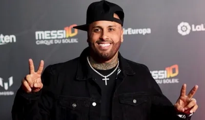 Nicky Jam, reguetonero puertorriqueño.