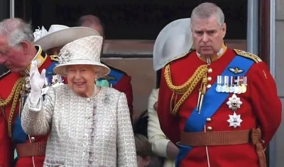 El príncipe Andrés de Inglaterra, hijo de la reina Isabel II.