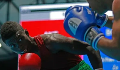 Yuberjen Martínez, boxeador colombiano. 