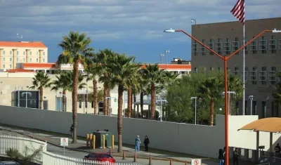 Embajada de Estados Unidos en Ciudad Juárez, México.