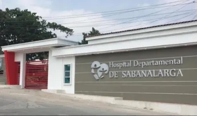 El lesionado se encuentra en el Hospital Departamental de Sabanalarga.