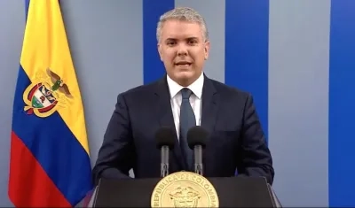 Iván Duque, Presidente de Colombia.