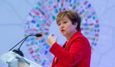 La búlgara Kristalina Georgieva, directora gerente del FMI.