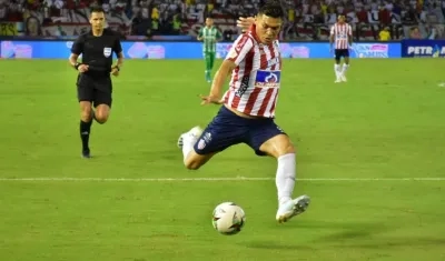 Teófilo Gutiérrez, delantero de Junior. 