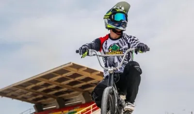 Nicolás Pacheco, corredor del Atlántico. 