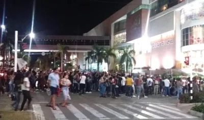 Participantes en la jornada nocturna.