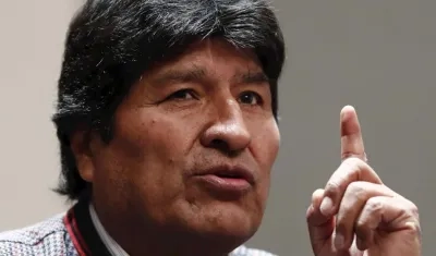 El expresidente de Bolivia, Evo Morales.