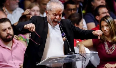 El expresidente brasileño Luiz Inácio Lula da Silva.