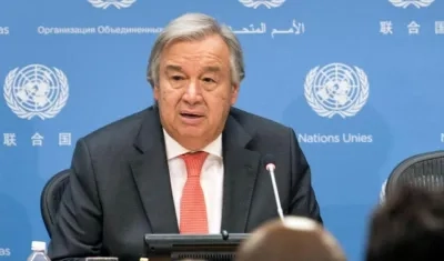 El secretario general de la ONU, António Guterres.