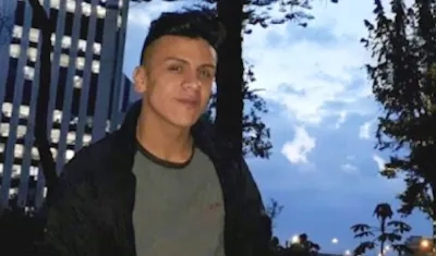 Dilan Cruz Medina, joven herido el sábado durante protetas.