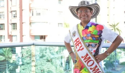 Alcides Romero, Rey Momo del Carnaval de Barranquilla 2020.