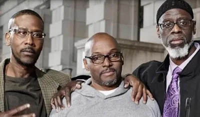 Alfred Chestnut, Ransom Watkins y Andrew Stewart fueron liberados luego de 36 años.