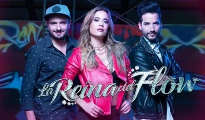 Andrés Sandoval, Carolina Ramírez y Carlos Torres, actores de la novela.